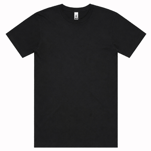 AS Colour Mens Block T-Shirt Black [Size: Small]