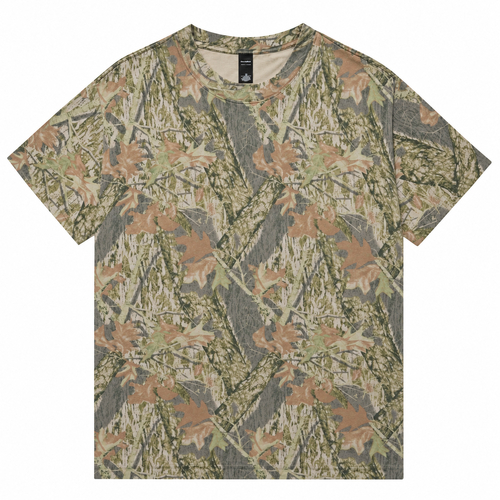 AS Colour Heavy Faded Mens T-Shirt Tree Camo [Size: Medium]