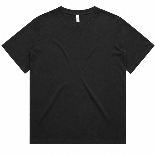 AS Colour Womens Heavy Faded T-Shirt Black [Size: Small]