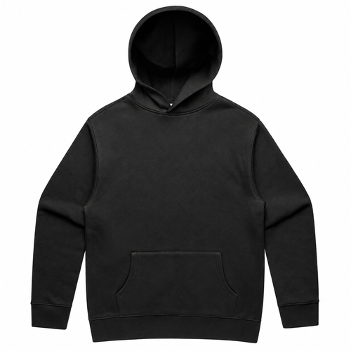 AS Colour Mens Faded Relax Hoody Black