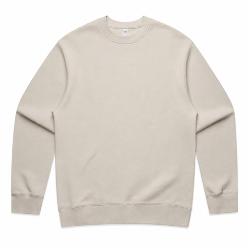 AS Colour Mens Relax Crew Neck Jumper Bone [Size: Small]