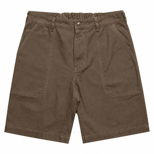 AS Colour Canvas Shorts Mens Walnut [Size: 34"]