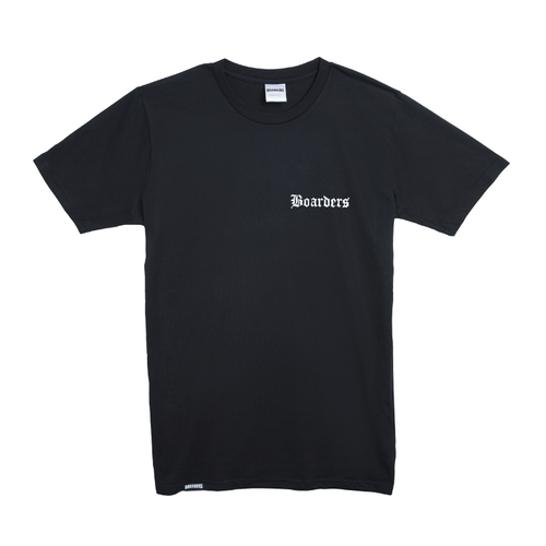 Boarders Snake Em All Black Mens Regular Fit Tee [Size: Small]