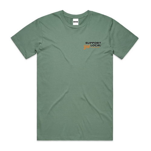 Boarders Support Your Local Sage Mens Regular Fit Tee [Size: Small]
