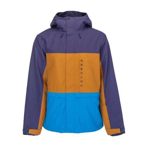 Bonfire Vector Shell Night Mens 15K 2022 Snowboard Jacket [Size: Large]