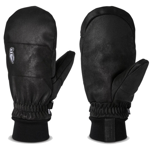 Crab Grab Chop Black Mens Snowboard Mitts [Size: Medium]
