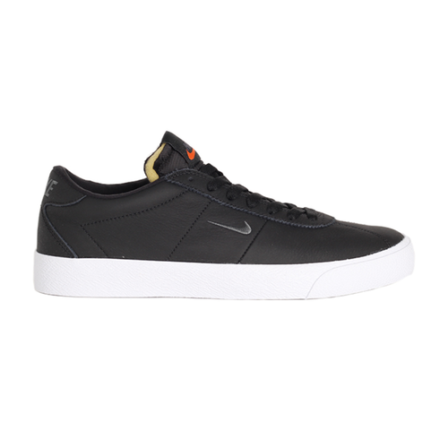Nike SB Zoom Bruin ISO Black Dark Grey Leather Skateboard Shoes [Size: 8]