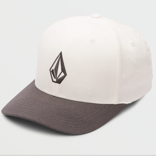 Volcom Full Stone Dirty White Flex Fit Hat [Size: L/XL]