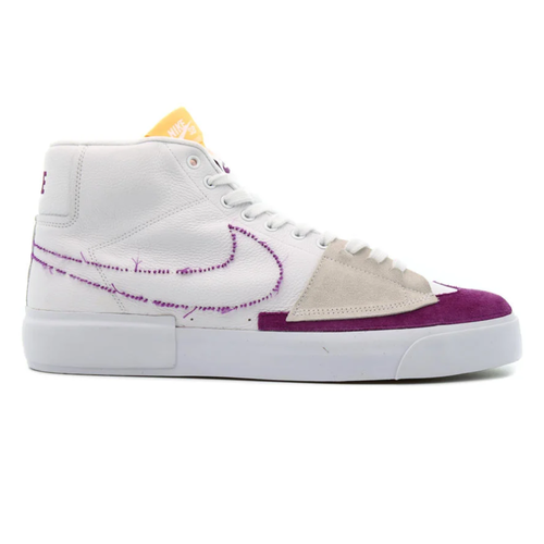 Nike Sb Zoom Blazer Mid Edge L White Viotech Mens Skateboard Shoes Boardersonline Com Au