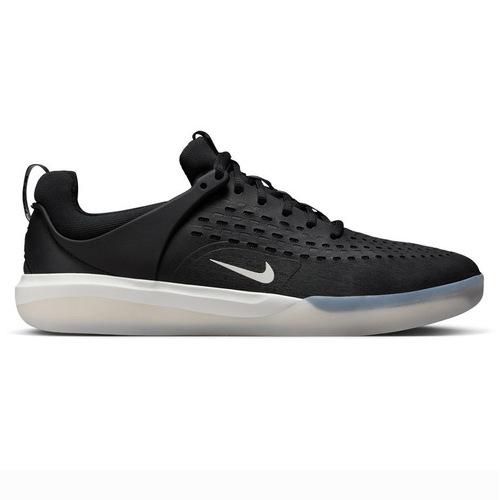 Nike SB Nyjah 3 Black Summit White Mens Skate Shoes [Size: 7]