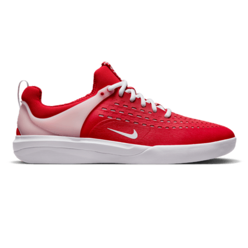 Nike SB Zoom Nyjah 3 University Red White Mens Skateboard Shoes [Size: 10]