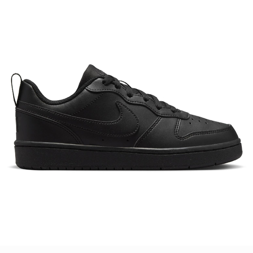 Nike SB Court Borough Low Recraft (GS) Black Skateboard Shoes [Size: 4]