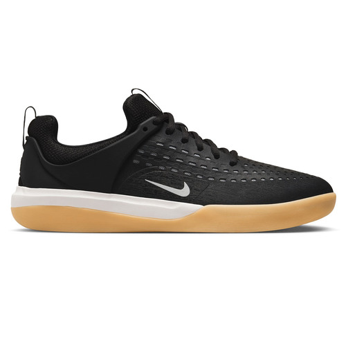 Nike SB Nyjah 3 Black White Gum Mens Skate Shoes [Size: 8]