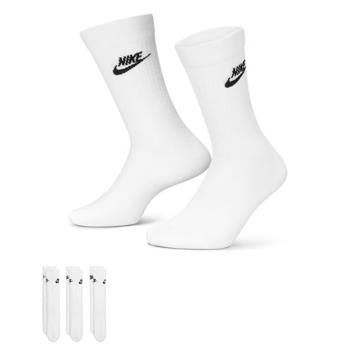 Nike Everyday Essentials White Unisex Crew Socks 3 Pack