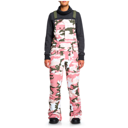 DC Collective Bib Dusty Rose Camo 