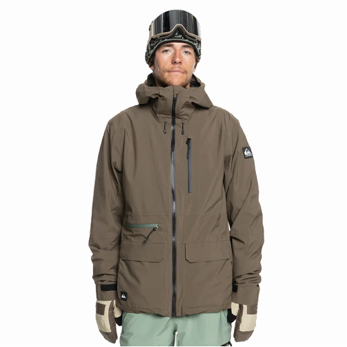 Quiksilver 20K Quest Stretch Canteen Mens Snowboard Jacket [Size: Medium]