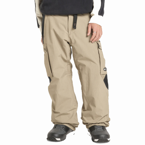 Quiksilver Snow Down Rip Stop Mens 20k Shell Snow Cargo Pants