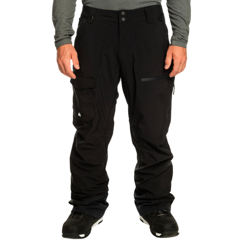Quiksilver Utility True Black Mens 20k Snow Pants