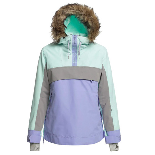 Roxy Shelter Fair Aqua Womens 10K 2023 Snowboard Jacket [Size: Large]