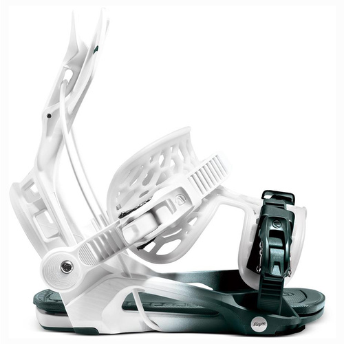 Flow Mayon White Fusion Womens 2021 Snowboard Bindings [Size: Small]