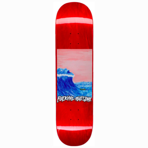 Fucking Awesome FA Embracement Red 8.0" Skateboard Deck