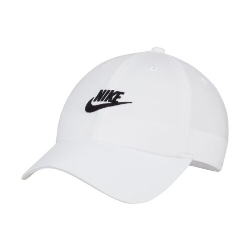 Nike Club White Unisex Strapback Cap [Size: Small / Medium]