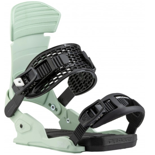 Drake Fifty Mint Black Snowboard Bindings [Size: Medium]