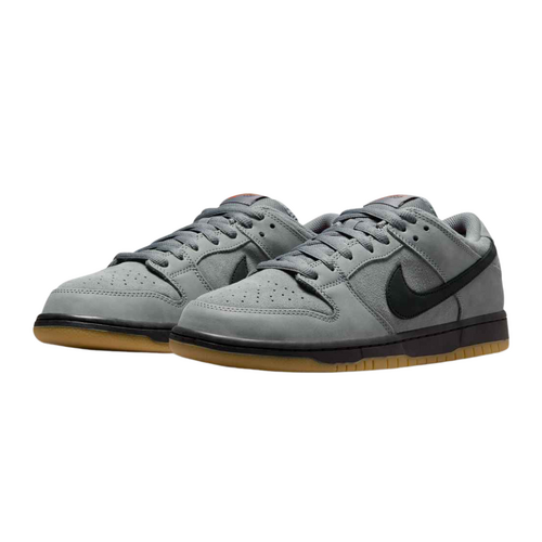 Nike SB Dunk Low Pro Cool Grey Black Gum Unisex Skate Shoes