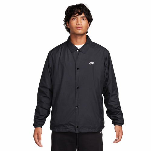Nike Club Coaches Black Jacket [Size: Medium]