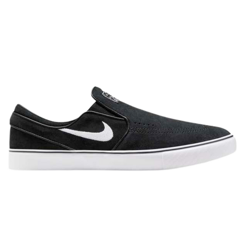 Nike SB Zoom Janoski + Slip Black White Unisex Skateboard Shoes [Size: 8]