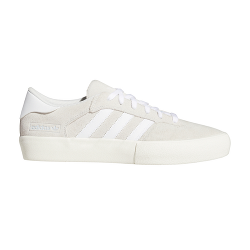 Adidas Matchbreak Super Crystal White White Unisex Skateboard Shoes [Size: 12]