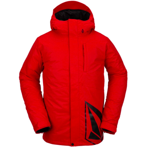 Volcom 17 Forty Insulated Red Mens 10K 2021 Snowboard Jacket [Size: Small]