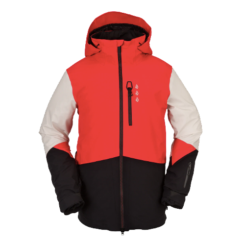 Volcom Bl Stretch Gore Red Mens 2022 Snowboard Jacket [Size: Small]
