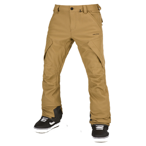 Volcom New Articulated Burnt Khaki Mens 15K 2022 Snowboard Pants [Size: Small]