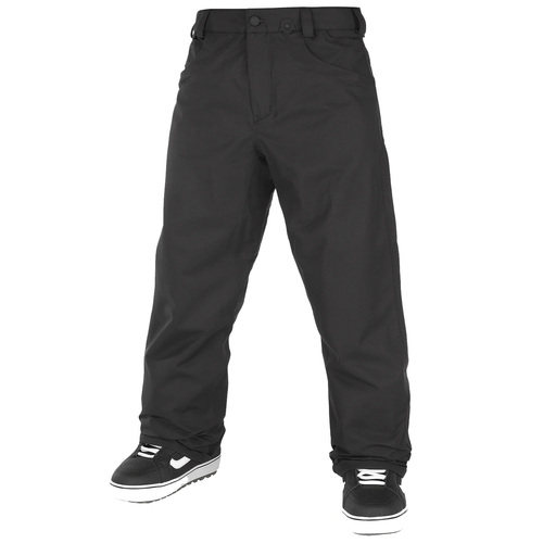 Volcom 5 Pocket Black Mens 10K 2023 Snowboard Pants [Size: Large]