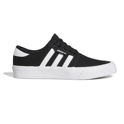 Adidas Seeley XT Black White White Unisex Skateboard Shoes [Size: 9]