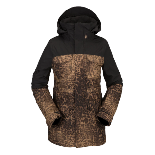 Volcom Leda Leopard Gore-tex 2022 Snowboard Jacket [Size: Small]