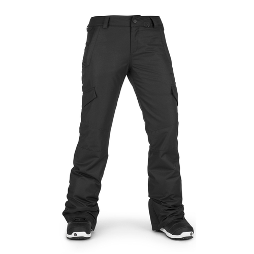 Volcom Bridger Insulated Black Womens 10K 2019 Snowboard Pants [Size: Medium]