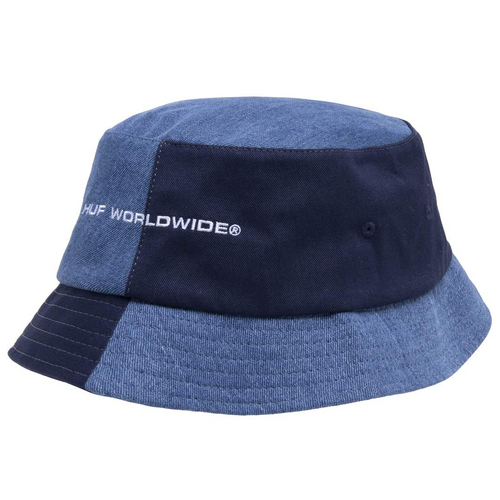HUF Block Out Blue Bucket Hat [Size: S/M]