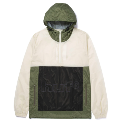 Huf Wireframe Anorak Natural Mens Jacket [Size: Large]