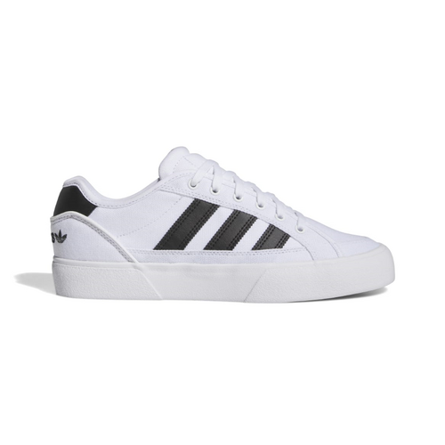 Adidas Court TNS Premiere White Black Gold Unisex Skateboard Shoes