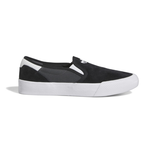 Adidas Shmoofoil Slip Black Grey White Unisex Skateboard Shoes [Size: 10]