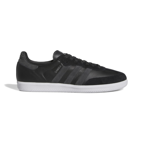 Adidas Samba ADV Black Carbon Silver Unisex Skateboard Shoes [Size: 9]