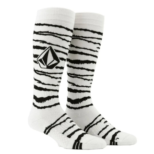 Volcom Lodge White Mens Snowboard Socks [Size: Small / Medium]