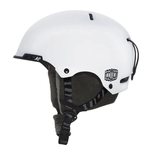 K2 Stash White Mens Snowboard Ski Helmet