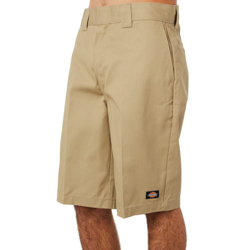 Dickies 131 Slim Straight Khaki Mens Multi-Pocket Work Shorts [Size: 32]