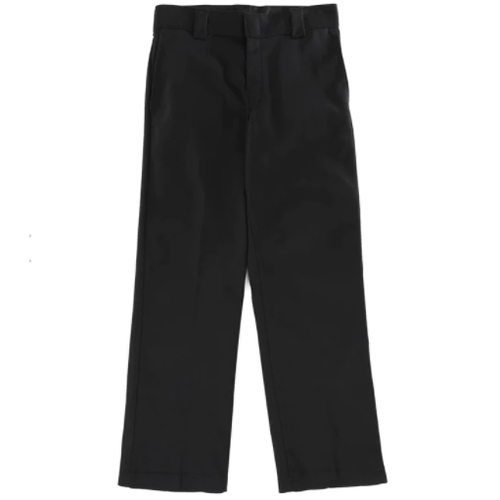 Dickies 478 Original Relaxed Fit Black Boys Pants [Size: 8]