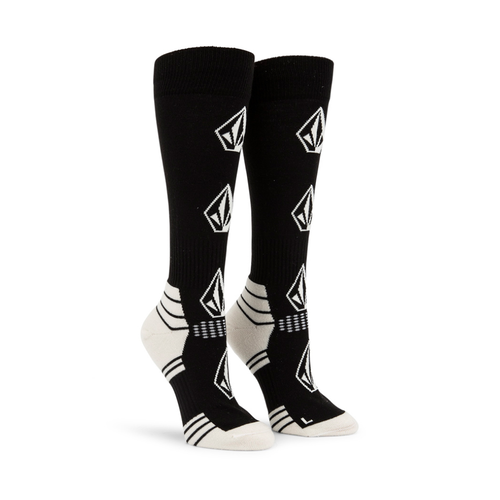 Volcom TTT Black Womens Snowboard Socks [Size: X-Small / Small]