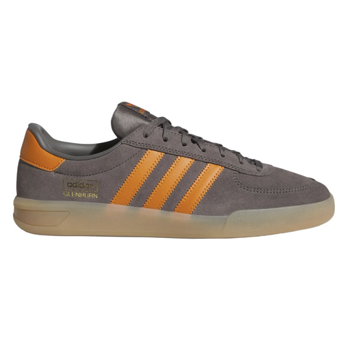 Adidas Glenburn Charcoal Rustic Orange Mens Skateboard Shoes