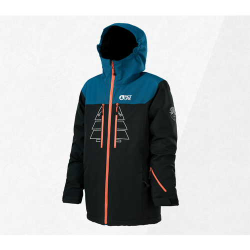 Picture Proden Black Kids 20K 2019 Snowboard Jacket [Size: 12]